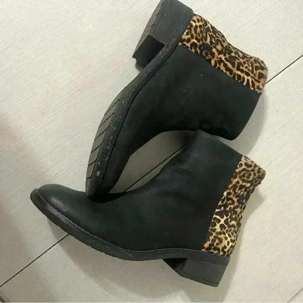 Sperry Maya Belle leopard print leather boot - Picture 4 of 14